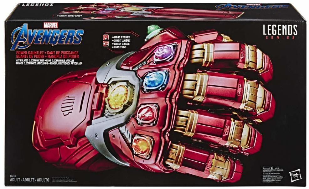 Gant de l'infinité électronique et articulé - Legends Series Avengers  Hasbro : King Jouet, Accessoires déguisements Hasbro - Fêtes, déco & mode  enfants