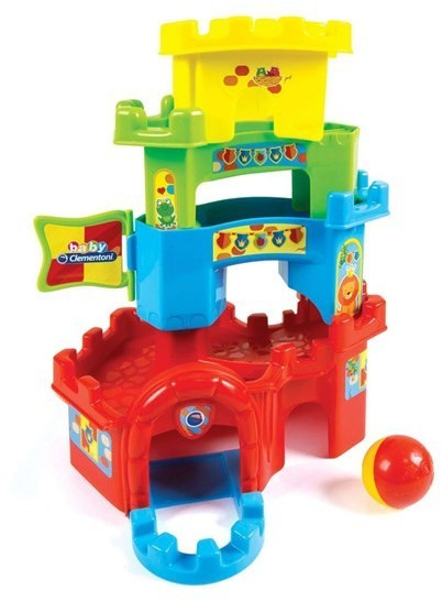 Clementoni Roll and Drop Fun Castle