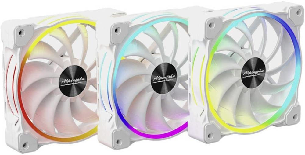 Alpenföhn Wing Boost 3 ARGB White Triple 120mm