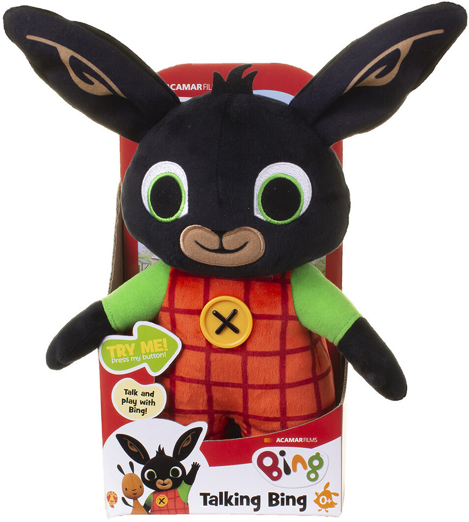 Golden Bear Light Up Bing with Hoppity Toy 36cm