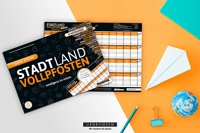 DENKRIESEN - Città Land VolLPFOSTEN® – Confezione famiglia con