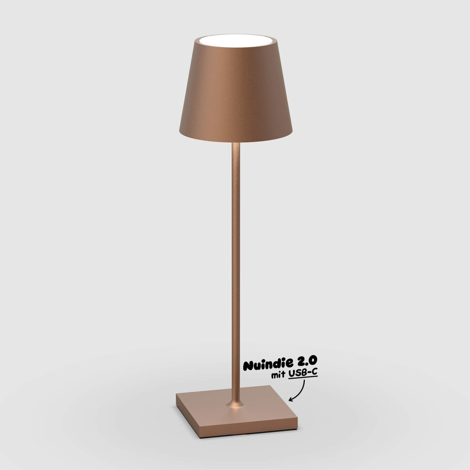 Sigor Nundie LED Outdoor Table Lamp Black