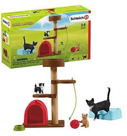 Photos - Action Figures / Transformers Schleich Playtime for cute cats  (42501)