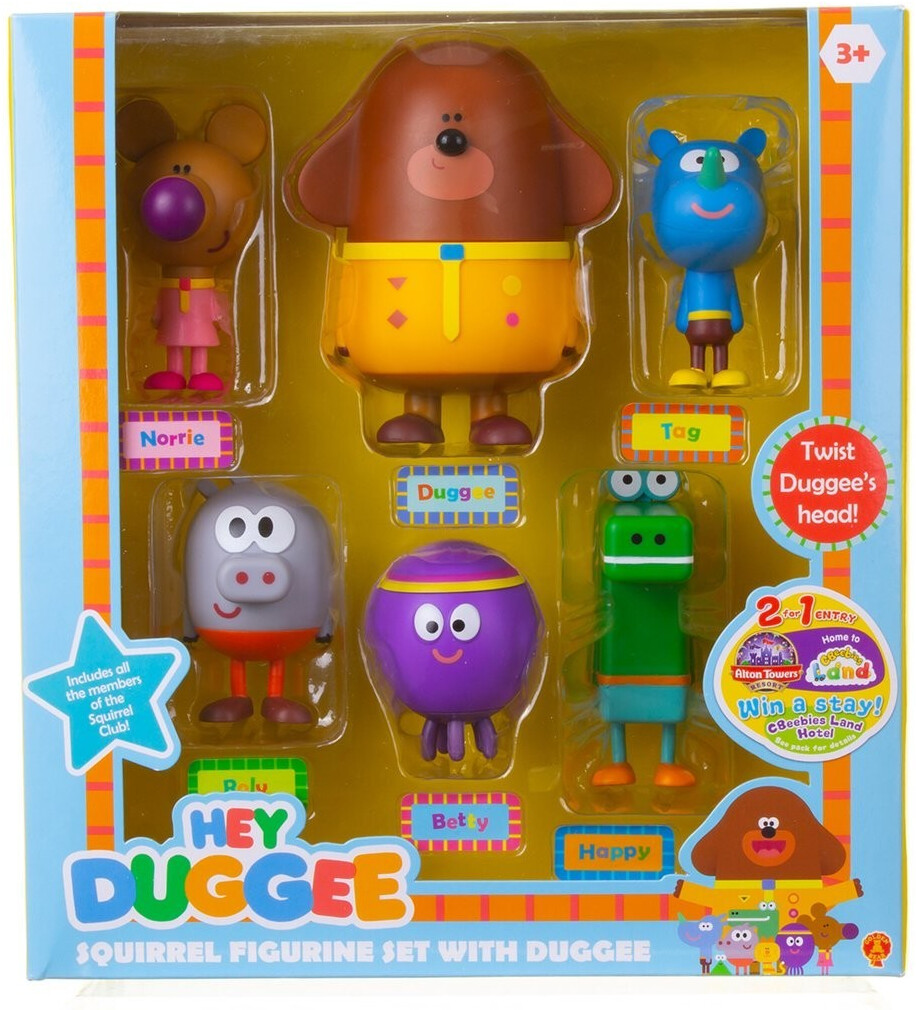 Golden Bear Hey Duggee - Squirrel Figurine Set