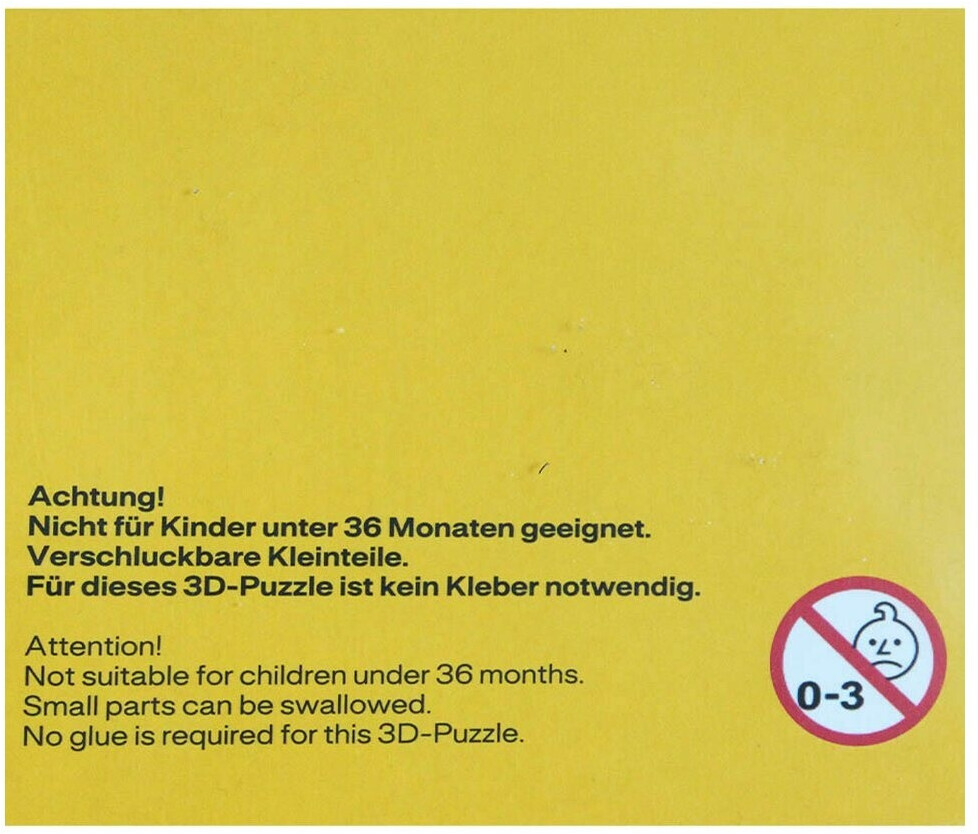 BVB 09 Borussia Dortmund 3D Stadionpuzzle – Signal Iduna Park, 74 Teile, Maßstab 1:567