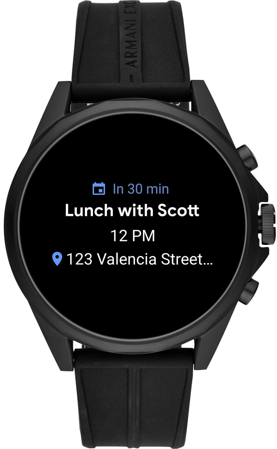 Armani Exchange Connected Touchscreen 46 mm noir (AXT2007)