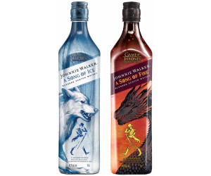 Johnnie Walker Game Of Thrones Set A Song Of Fire And Ice Blended Scotch Whisky 2 X 0 7l 40 8 40 2 Ab 53 70 Preisvergleich Bei Idealo De