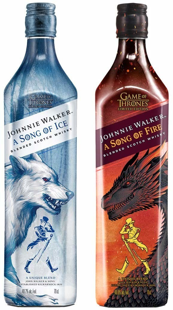 Johnnie Walker Game of Thrones Set A Song of Fire and Ice Blended
