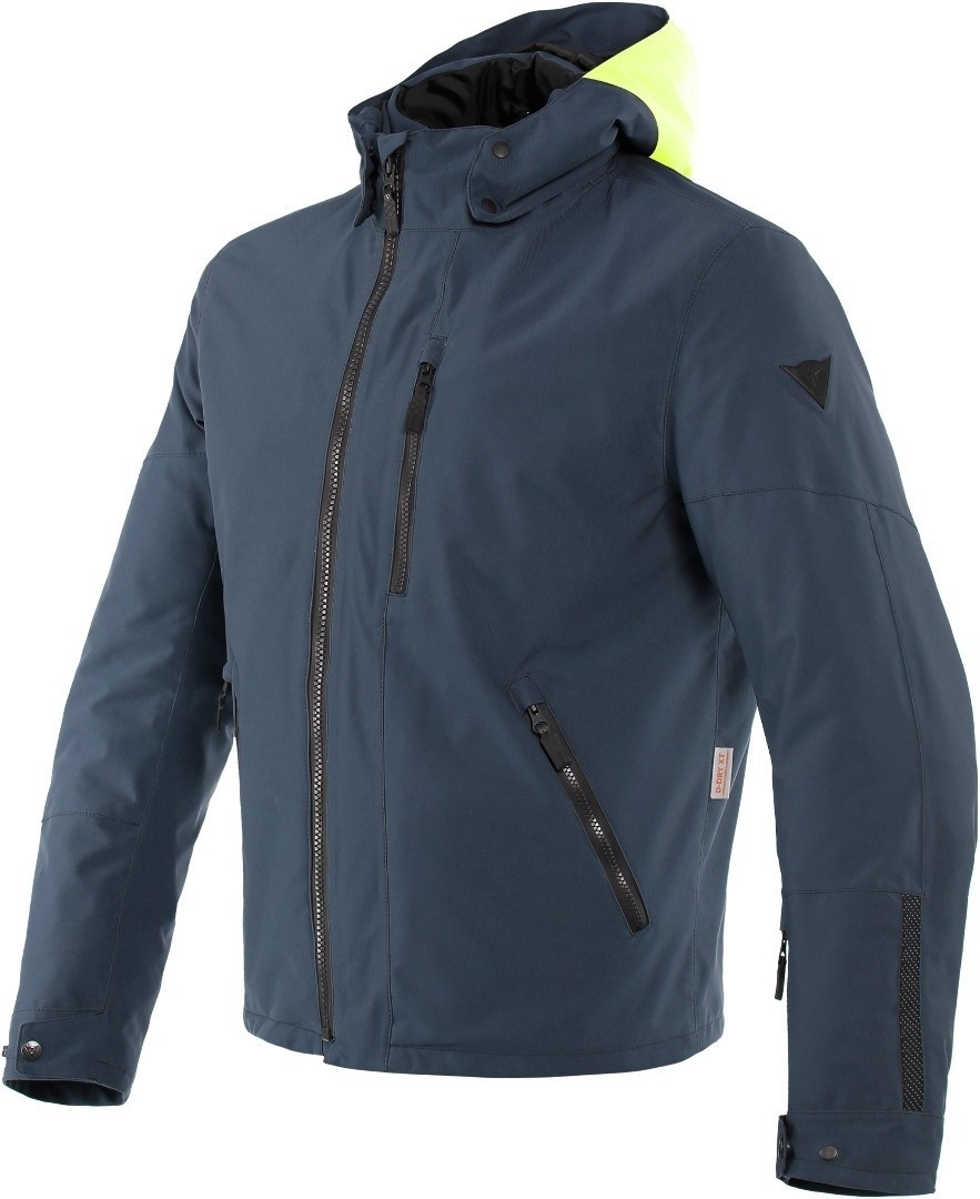 Dainese Blouson Mayfair D-Dry gris/jaune fluo