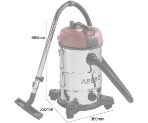 Arebos AREBOS 5x sac aspirateur sac à poussière pour aspirateurs industriels 1800W 