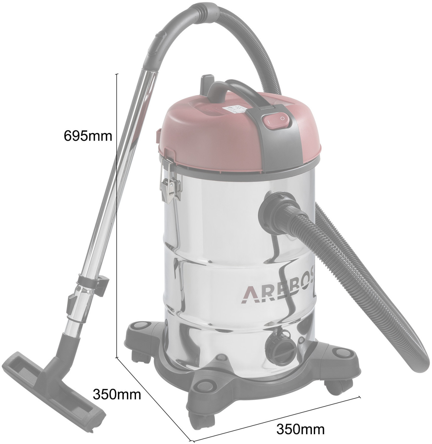 Arebos Ash vacuum cleaner Premium 20l au meilleur prix sur