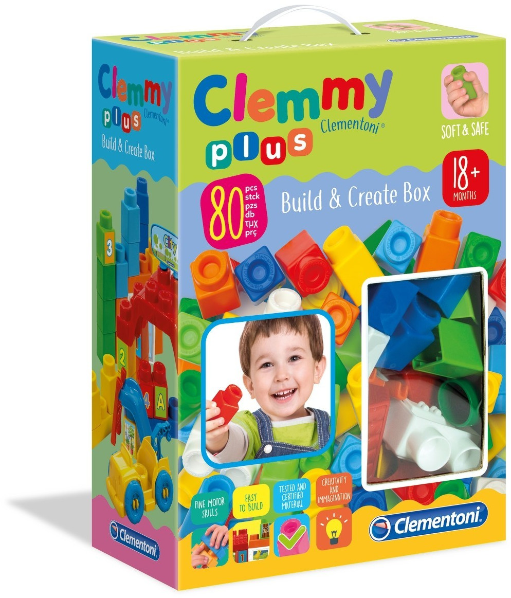 Clementoni Clemmy Plus - Build and Create Box