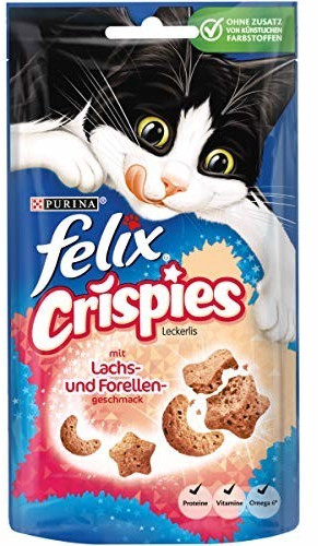 Felix Crispies Salmon & Trout 45g