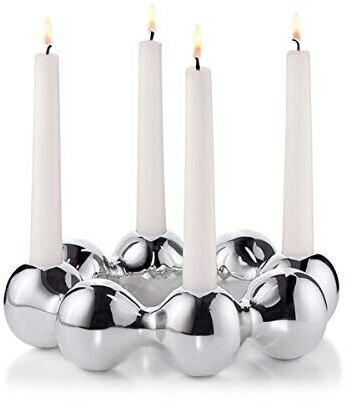 Philippi PEARL Christmas Wreath 23cm silver