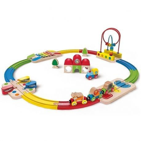HaPe Chemin de fer puzzle arc-en-ciel