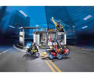 Soldes Playmobil Caserne de pompiers transportable (71193) 2024 au