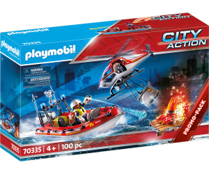Playmobil Lochplatte hellgrau City Life Werkstatt Feuerwehr 