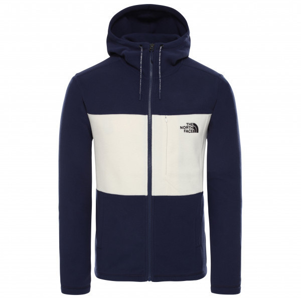 The North Face Blocked Fullzip Hoodie montague blue/vintage white