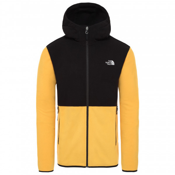The North Face Tka Glacier Full Zip Hoodie tnf yellow/tnf black