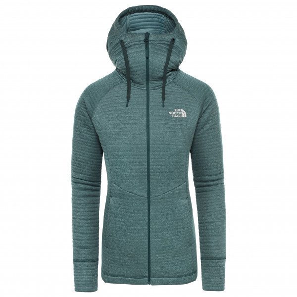 The North Face Women's Hikesteller Midlayer Jacket pondegreen/trellis green