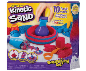 Kinetic Sand Bäckerei-Spielset mit Duftsand - 454 g magischer Sand aus  Schweden und Zubehör für kreatives Indoor-Sandspiel, ab 3 Jahren