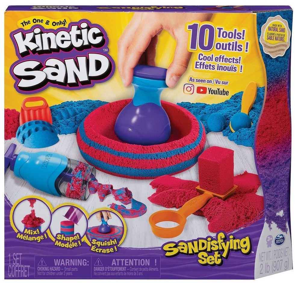 Photos - Creativity Set / Science Kit Spin Master Kinetic Sand - Sandisfying Set 