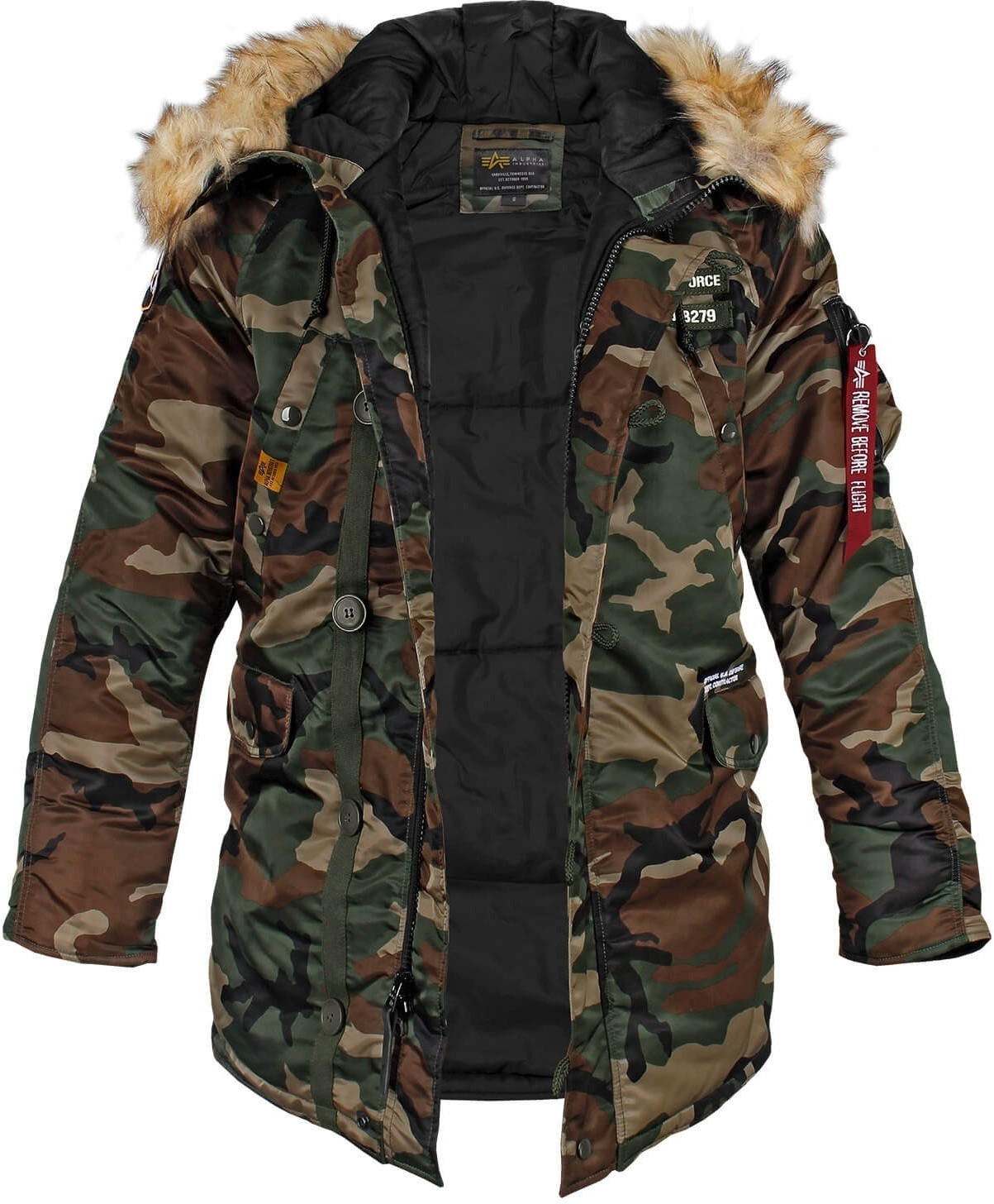Alpha Industries N3B Airborne wdl camo 65
