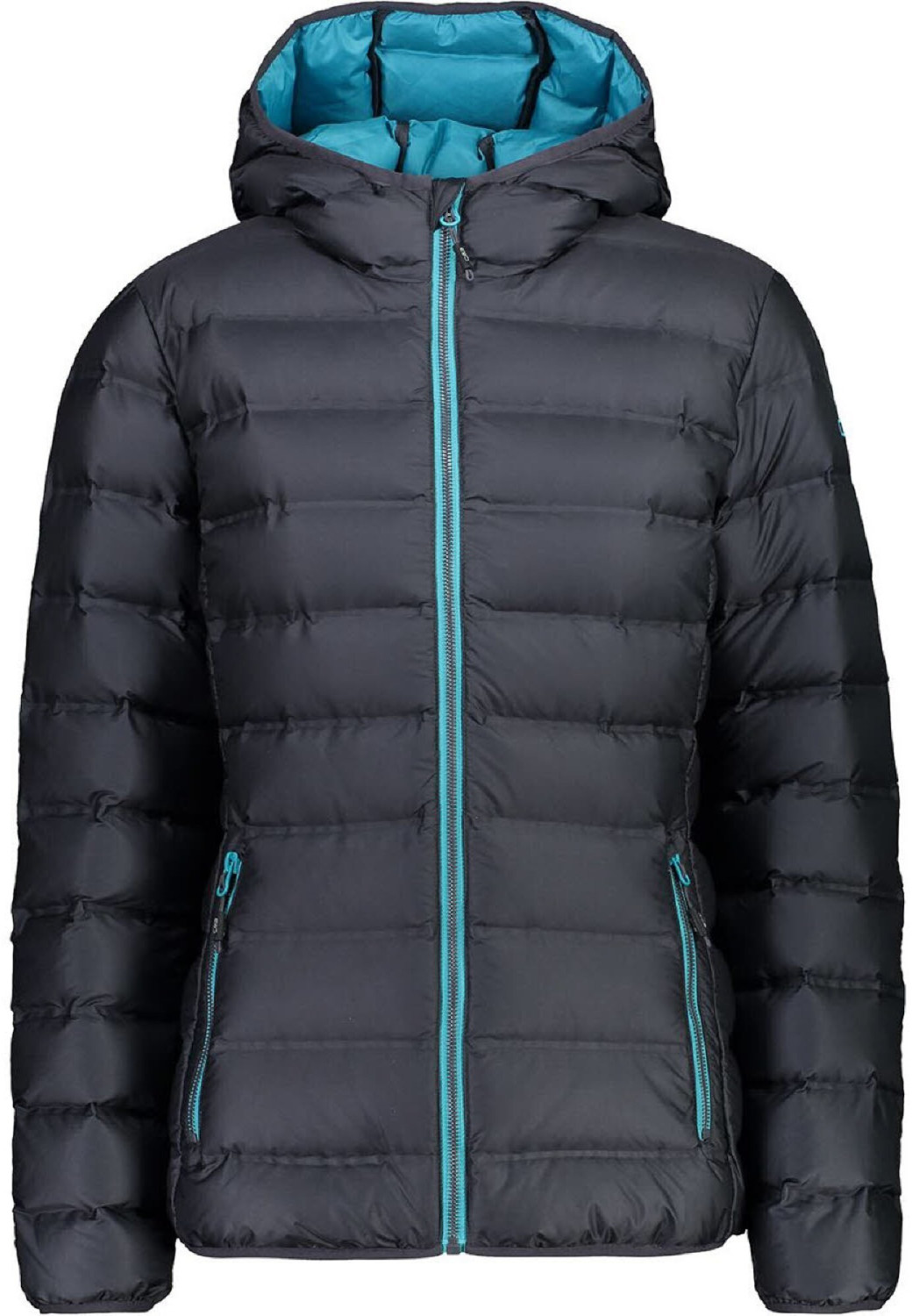 CMP Woman Fix Hood Jacket (3Z22876) black/blue