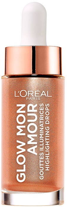 Photos - Face Powder / Blush LOreal L'Oréal Highlighter Glow mon Amour Drops 02 Coral Glow  (15 ml)