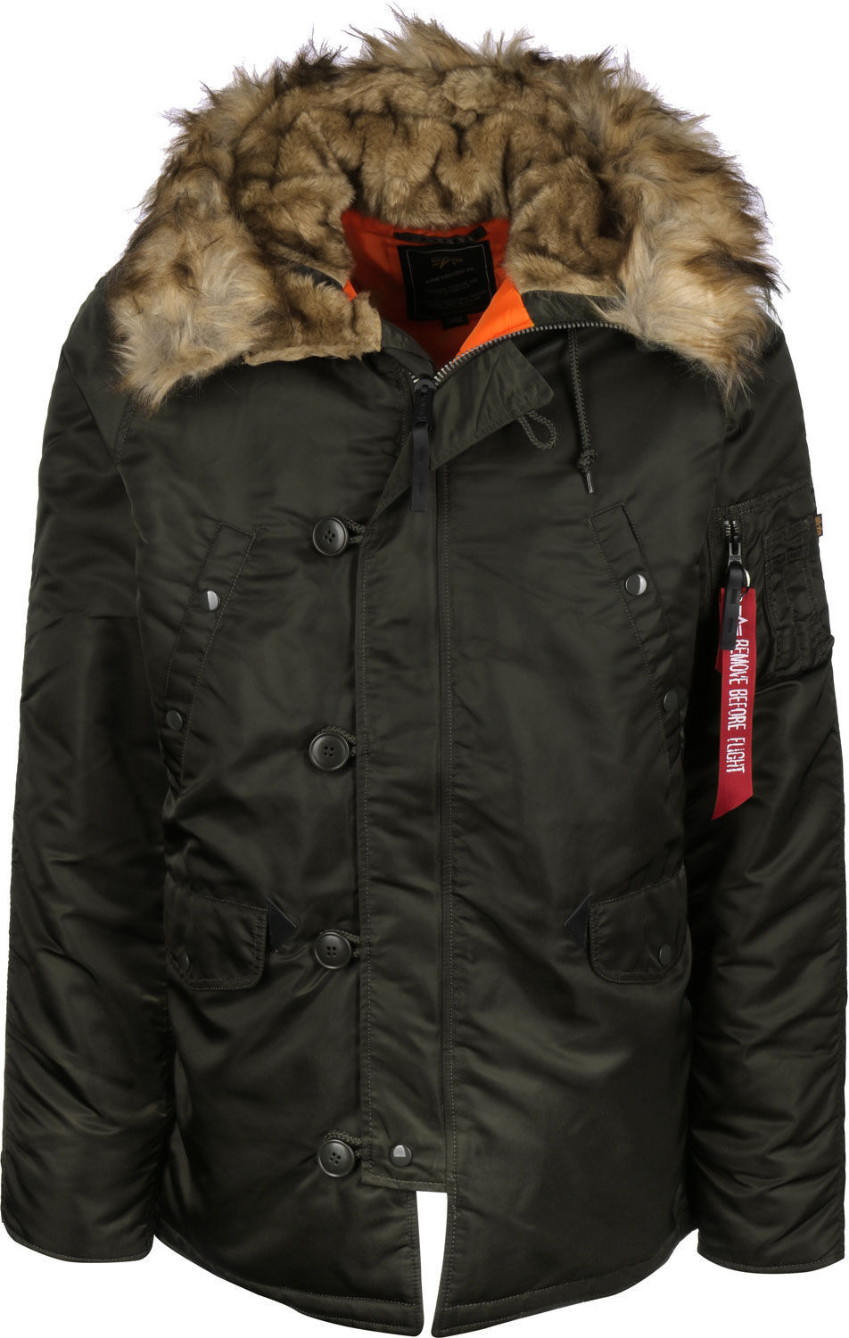 Alpha Industries N3B VF 59 Man black olive