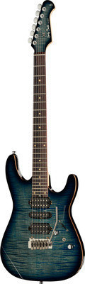 Harley Benton Fusion-II HSH EB FBLB Flamed Blue Burst
