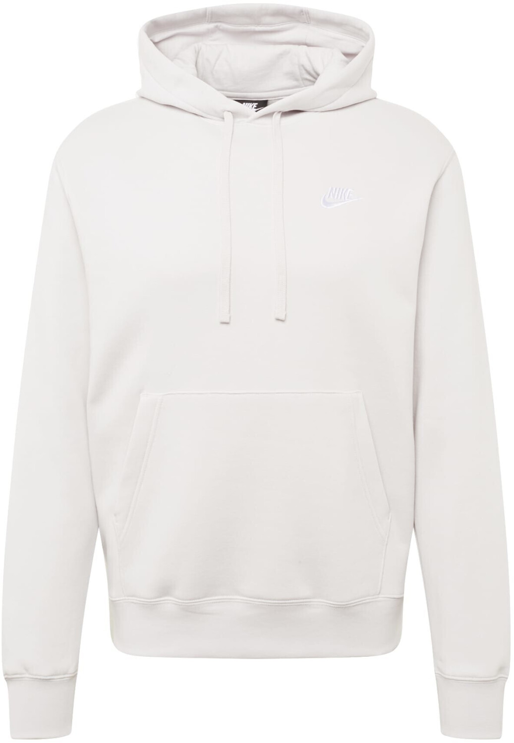 nike sportswear club fleece hoodie white