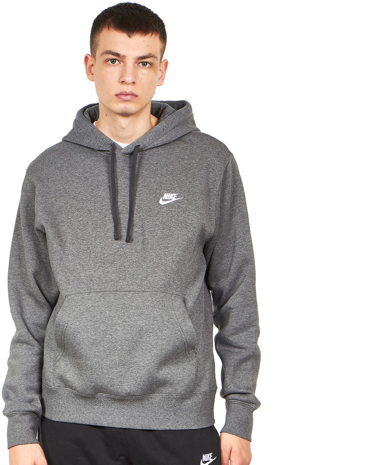 Nike charcoal grey hoodie top