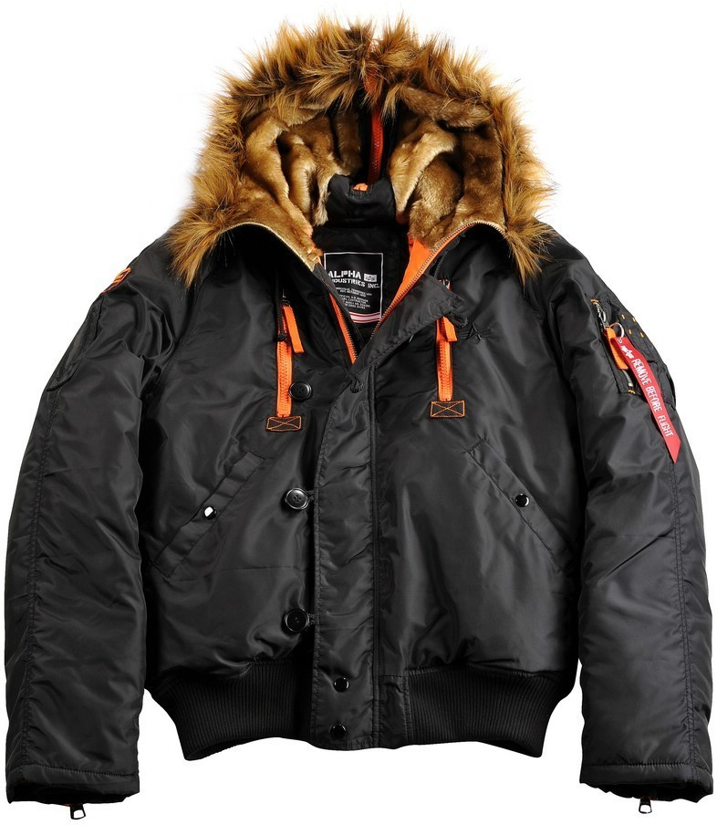 Alpha Industries PPS N2B black/orange (133147-241)