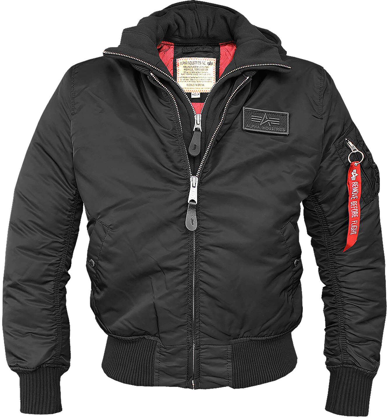 Alpha Industries MA-1 D-Tec black (183110-515)