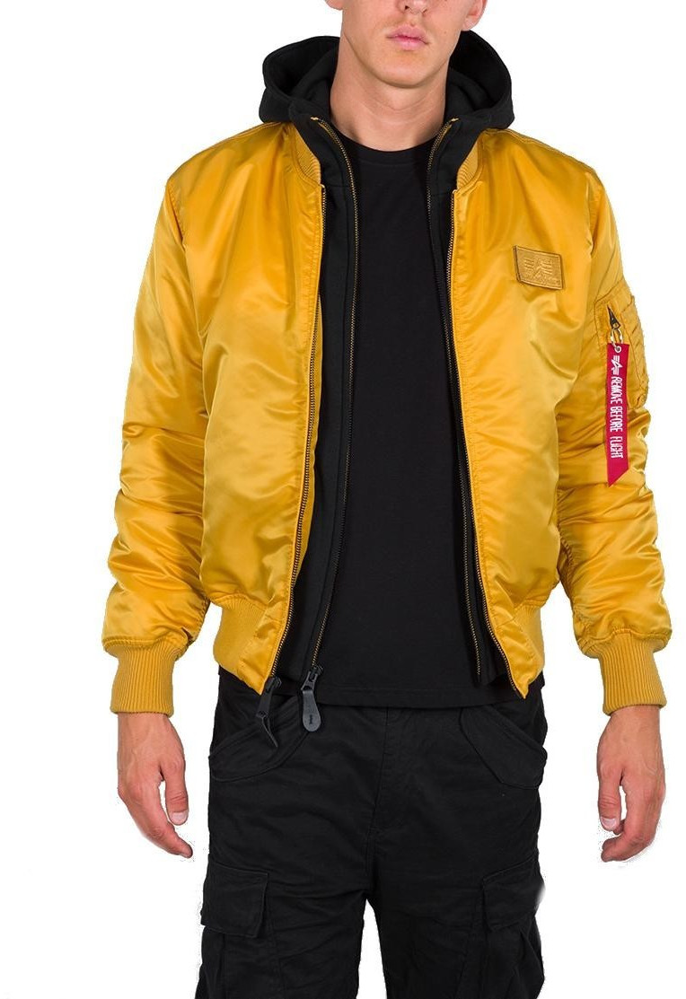Alpha Industries MA-1 D-Tec yellow (183110-441)