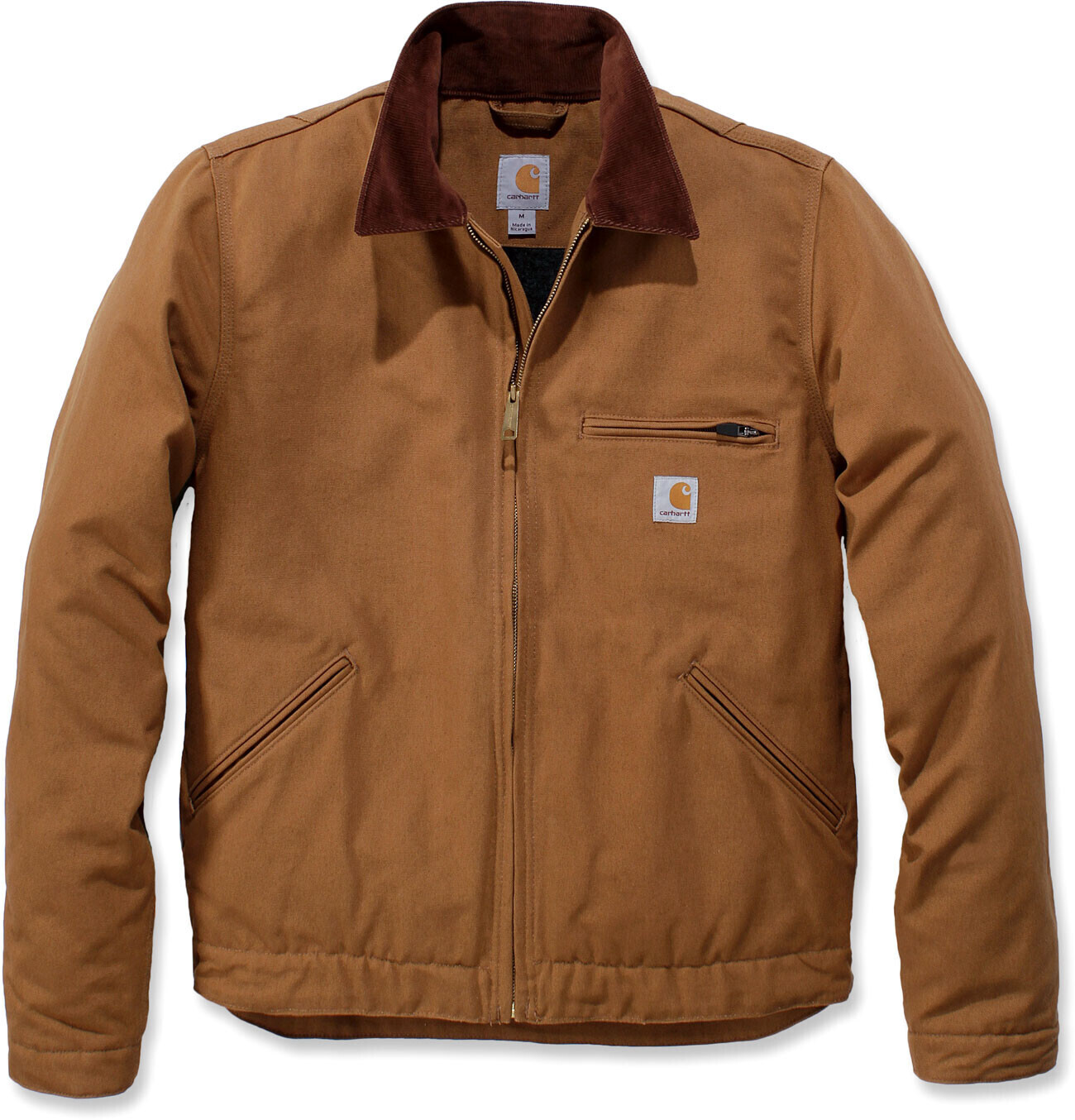 Buy Carhartt Duck Detroit Jacket brown (103828) from £180.24 (Today ...