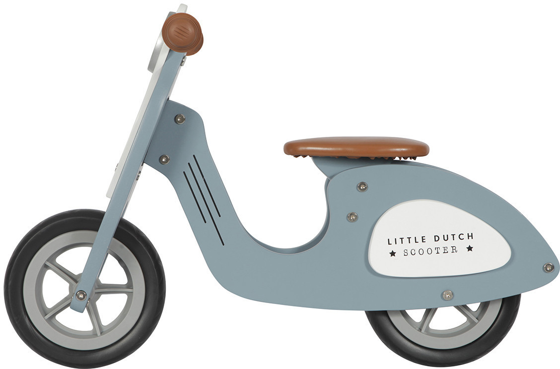 Little Dutch Scooter en bois bleu