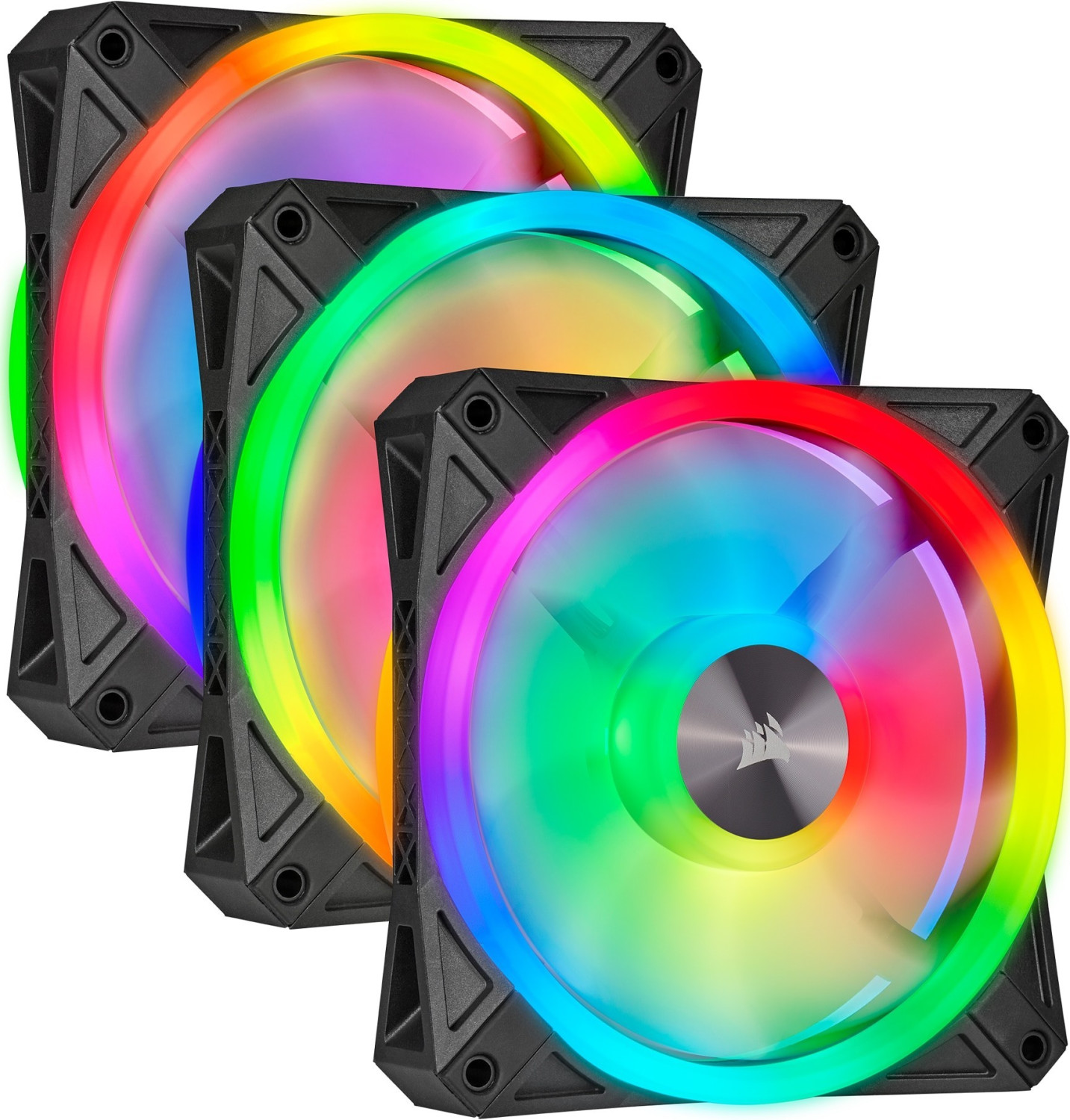 Corsair iCUE QL120 RGB PWM 120mm pack de 3