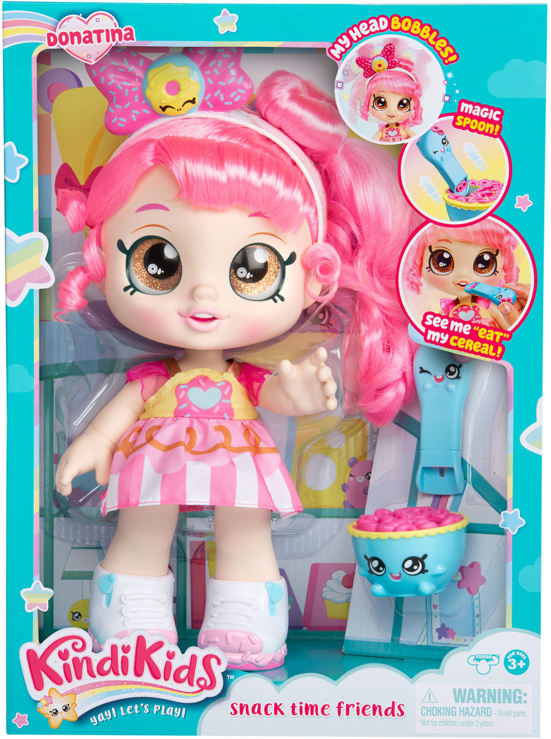 Buy Shopkins Kindi Kids Snack Time Friends Donatina from 35.99