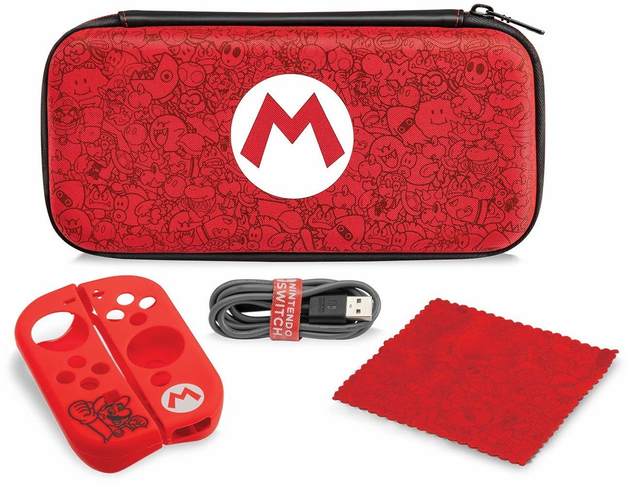 PDP Nintendo Switch Starter Kit - Mario Remix Edition