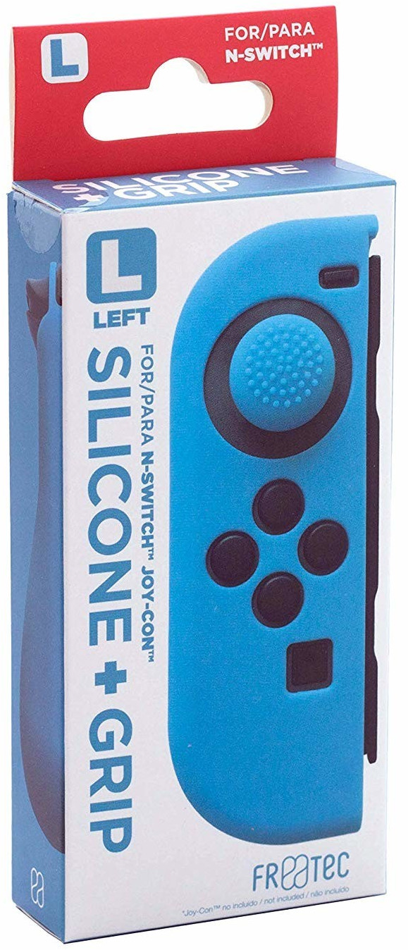 Fr Tec Nintendo Switch Joy-Con Silicone+Grip Left Blue