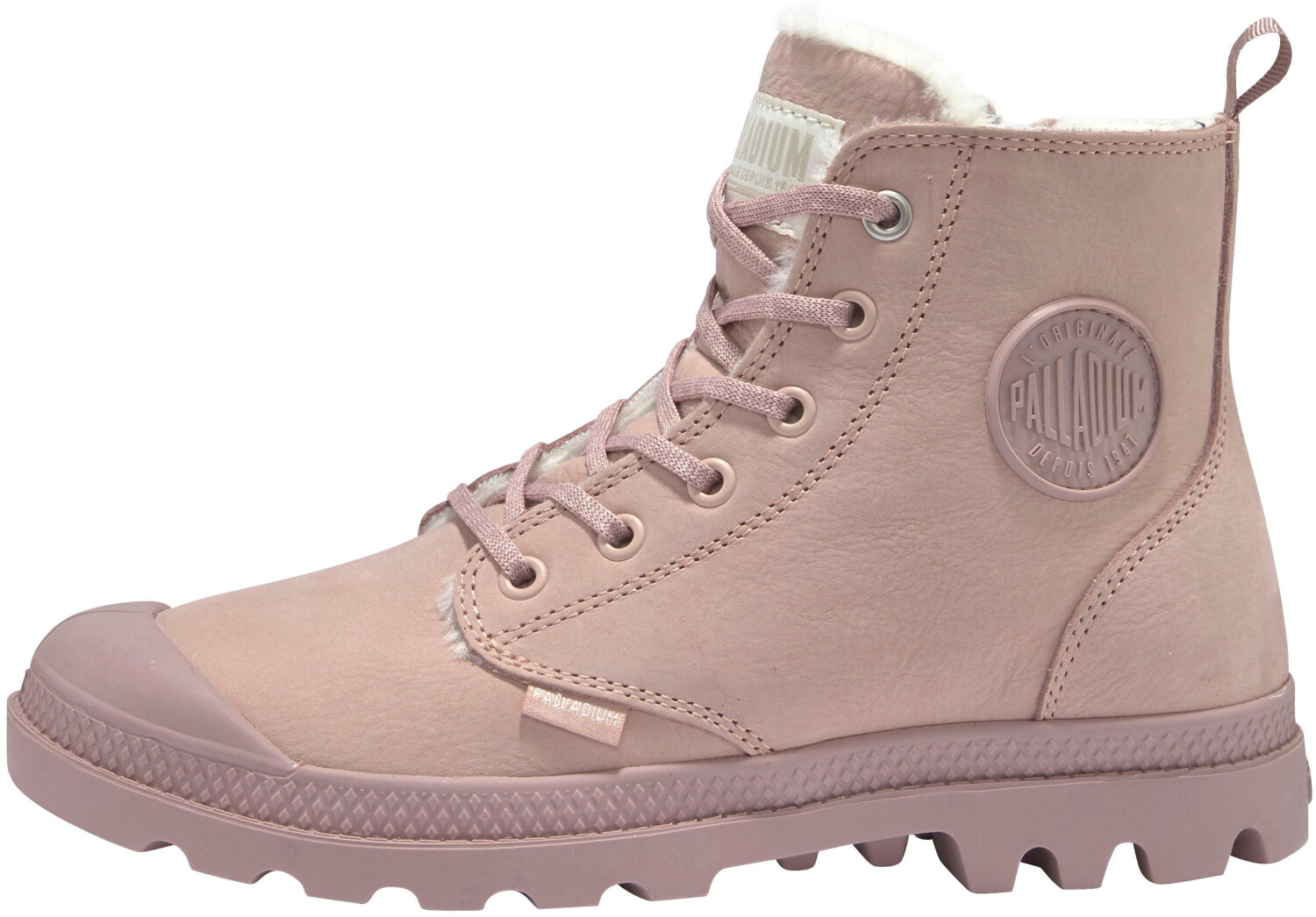 Palladium Pampa Hi Zip WL rose dust/fawn
