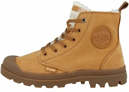 Palladium Pampa Hi Zip WL amber gold
