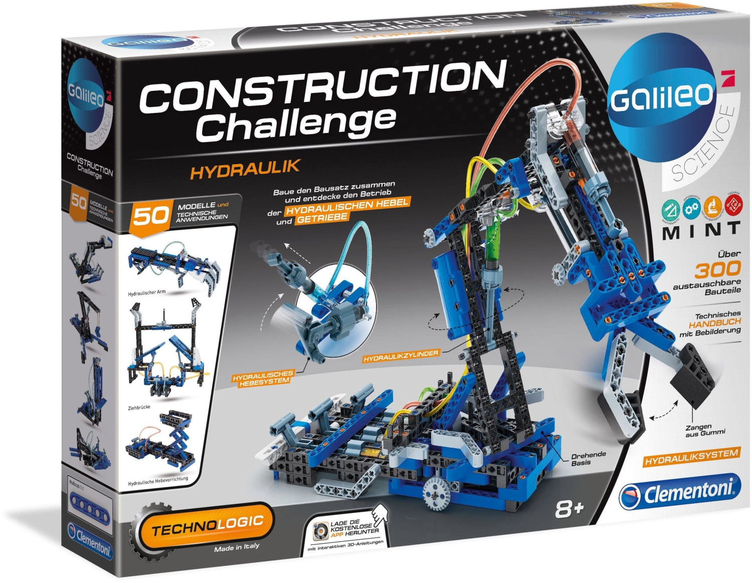 Clementoni Construction Challenge Hydraulik