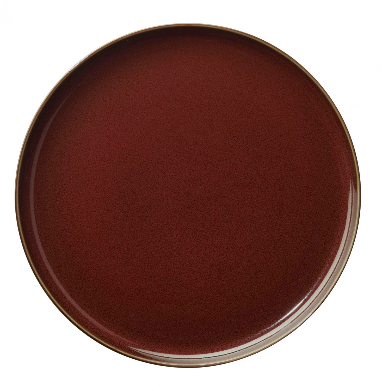 ASA Kolibri Dinner Plate (26.5 cm) rusty red