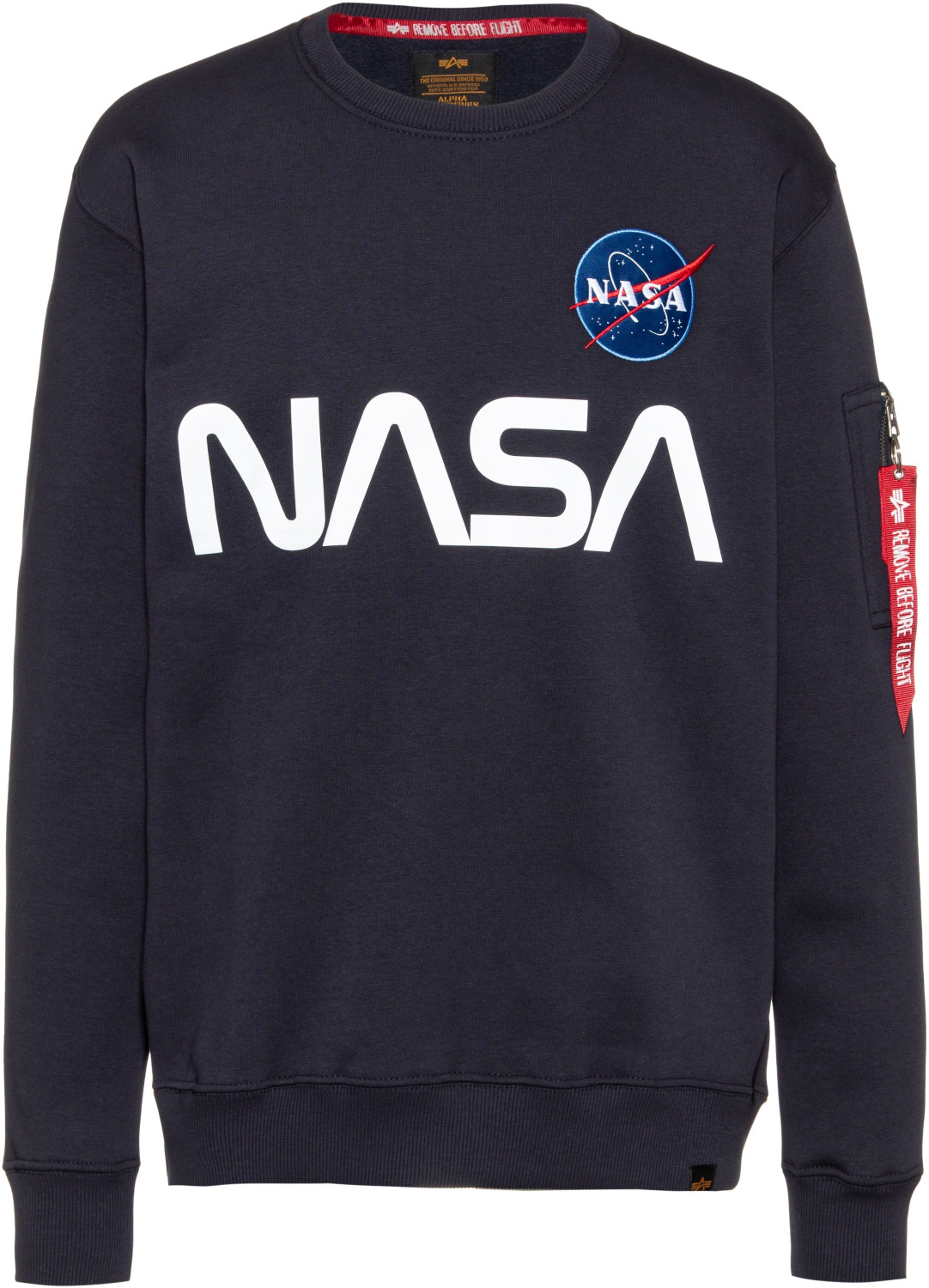 Alpha Industries Nasa Reflective Sweater rep. blue (178309)