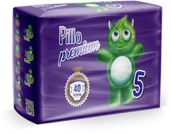 Pillo Premium S. 5  Junior (11-25 kg) 40 pcs.