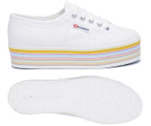 Superga Weiss 40 bei Superga 2555 Alpina Jellygum Cotu Damen White Pink Sneaker