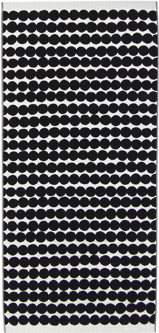 Marimekko Räsymatto 70x150cm Black/White